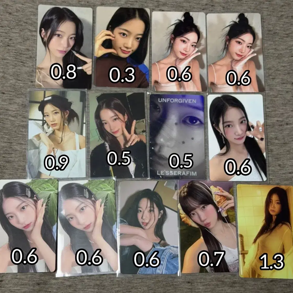 르세라핌 카즈하 포카 양도 1