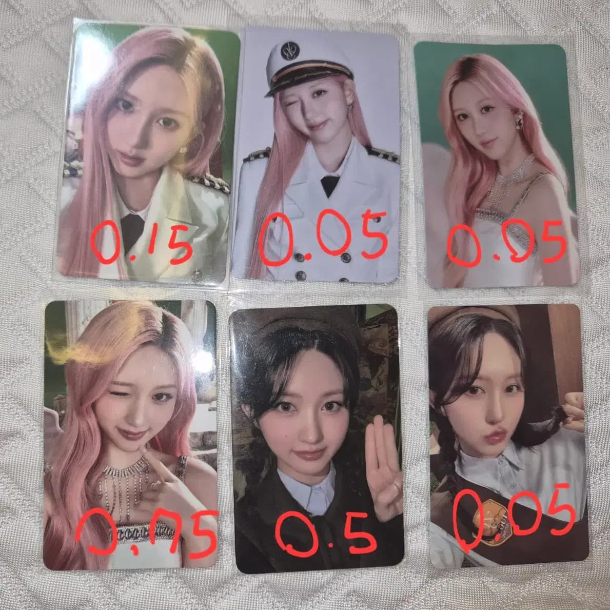 아이브 포카 판매 개별 구매 가능합니다(이서,가을,레이,유진,리즈) 3
