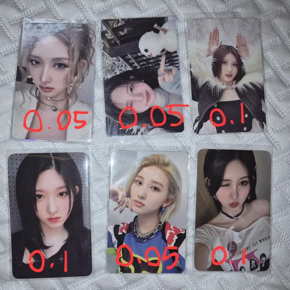 아이브 포카 판매 개별 구매 가능합니다(이서,가을,레이,유진,리즈) 4
