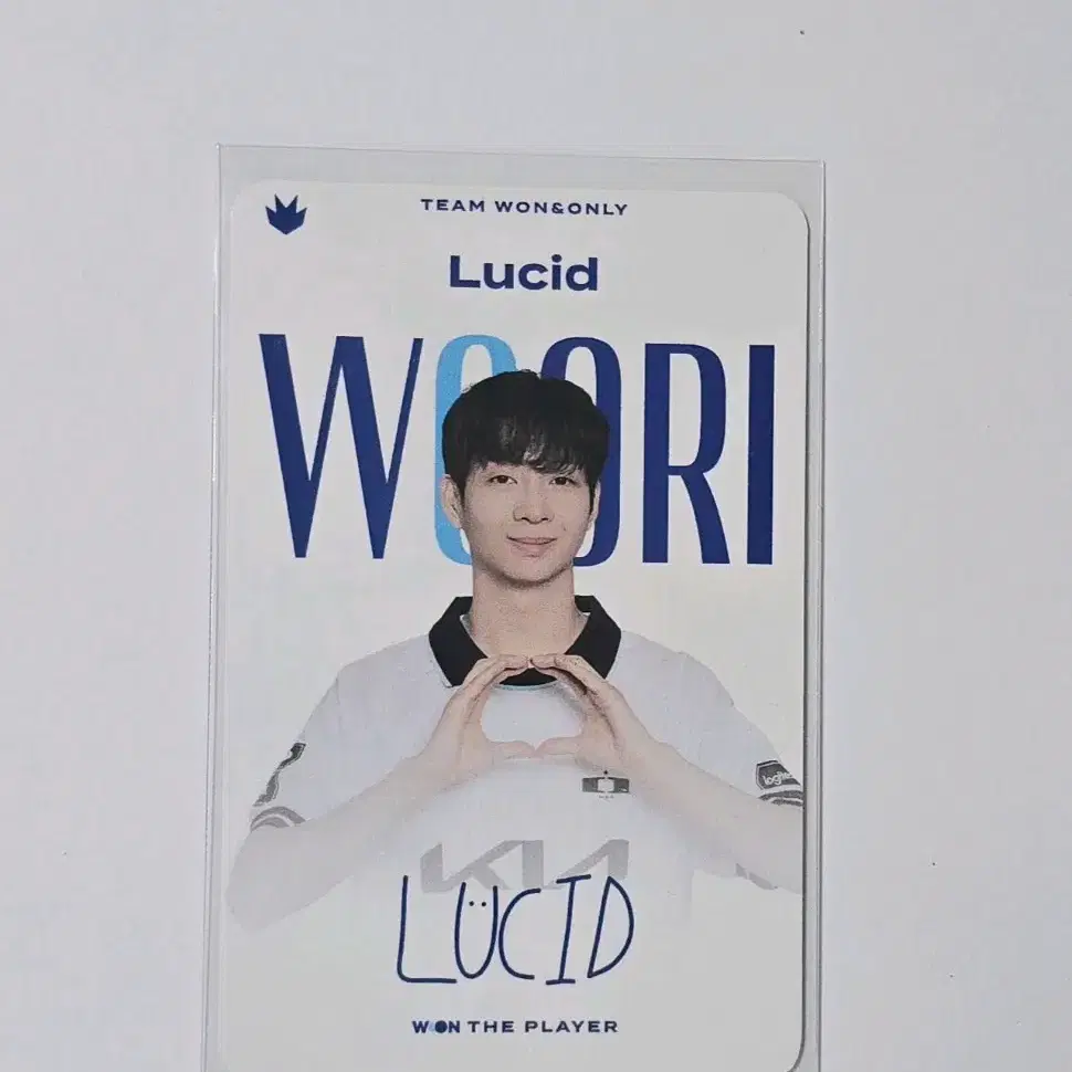 우리은행 dk 루시드 포카 포토카드 lck 1