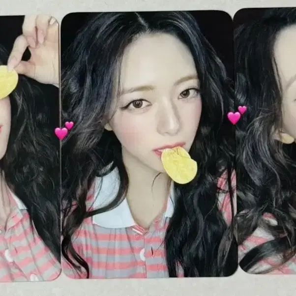 YUNA 유나 메이크스타 IceCream 아이스크림 포카 포토카드 미공포 1
