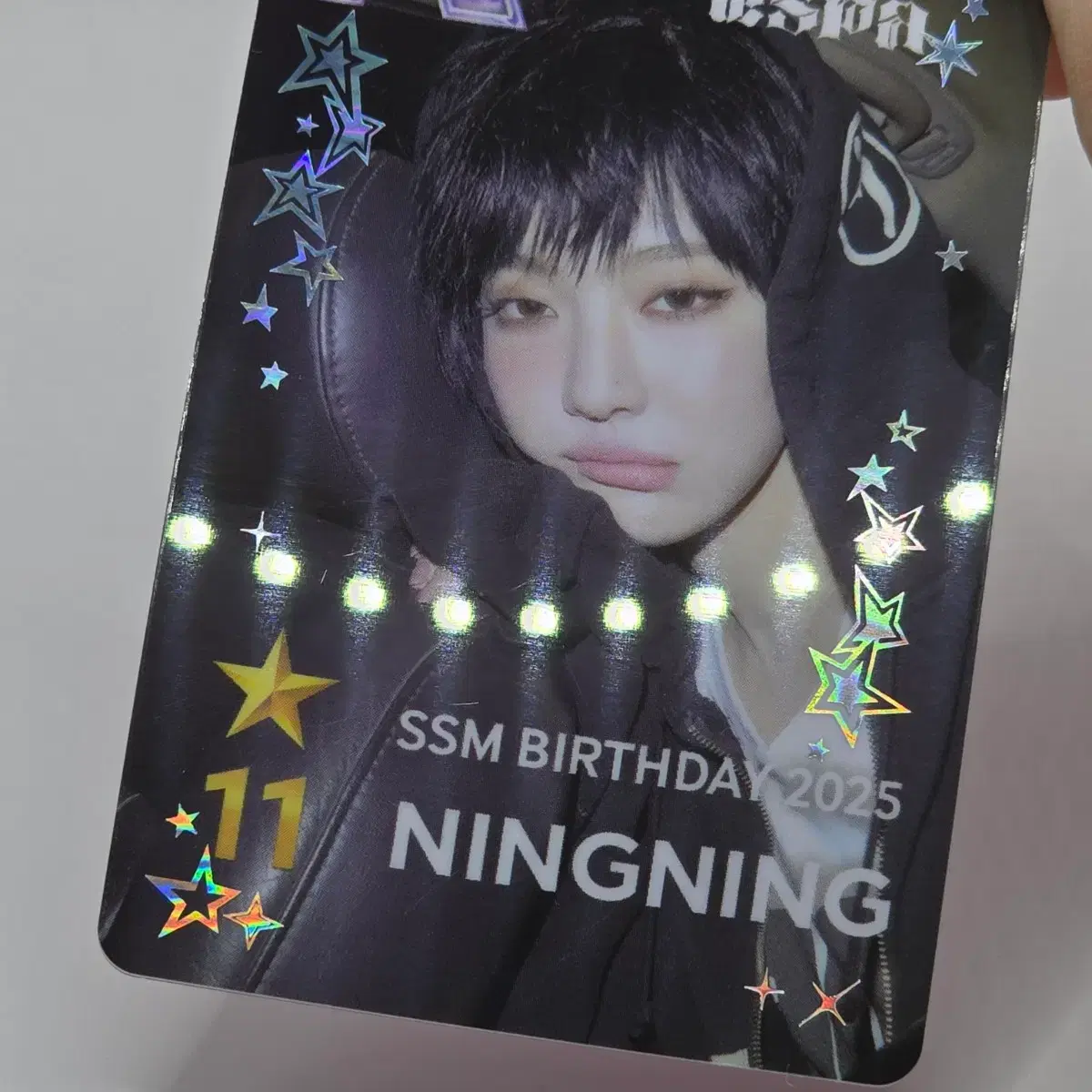 에스파 포토카드 슈스엠 11주년 닝닝 3