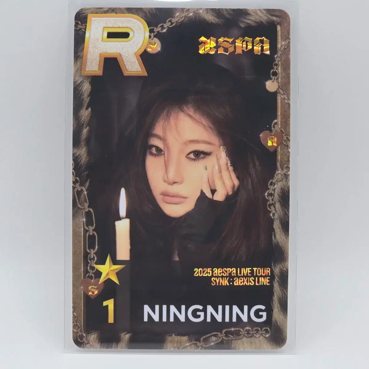 에스파 포토카드 2025 엑시즈 콘서트 슈스엠 닝닝 1