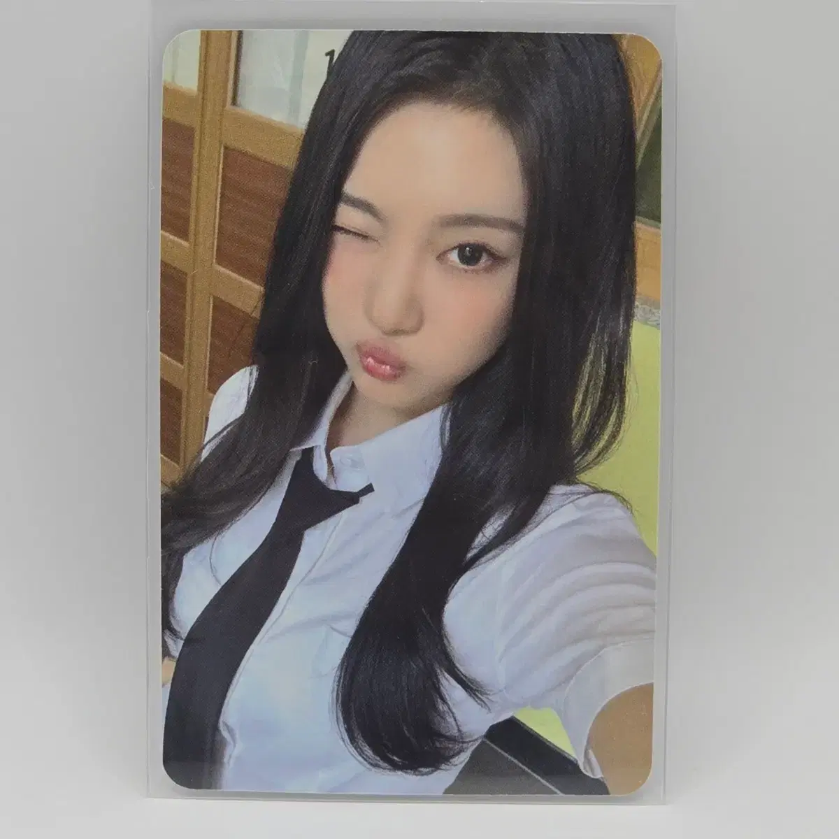 에스파 포토카드 리치맨 애플뮤직 럭드 닝닝 1
