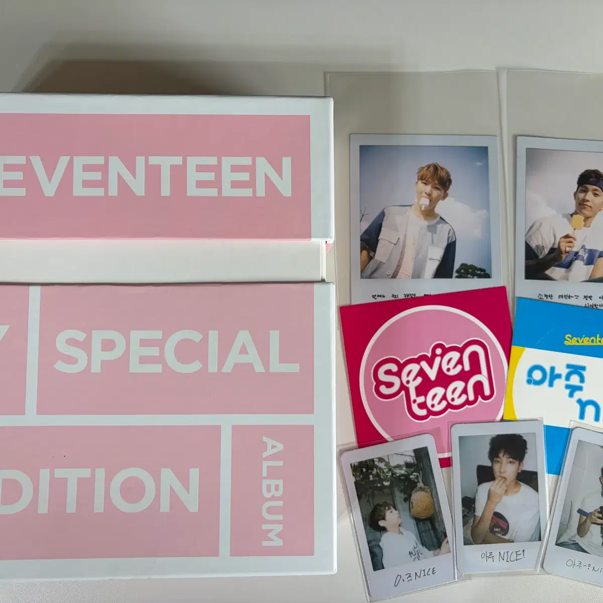 세븐틴 아주 나이스 원우, 호시, 도겸 포카 및 우지, 도겸 짭폴라 4