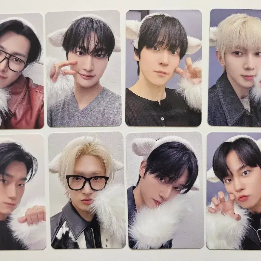 에이티즈 골든아워4 메이크스타 미공포 특전 보송티즈 ver 1