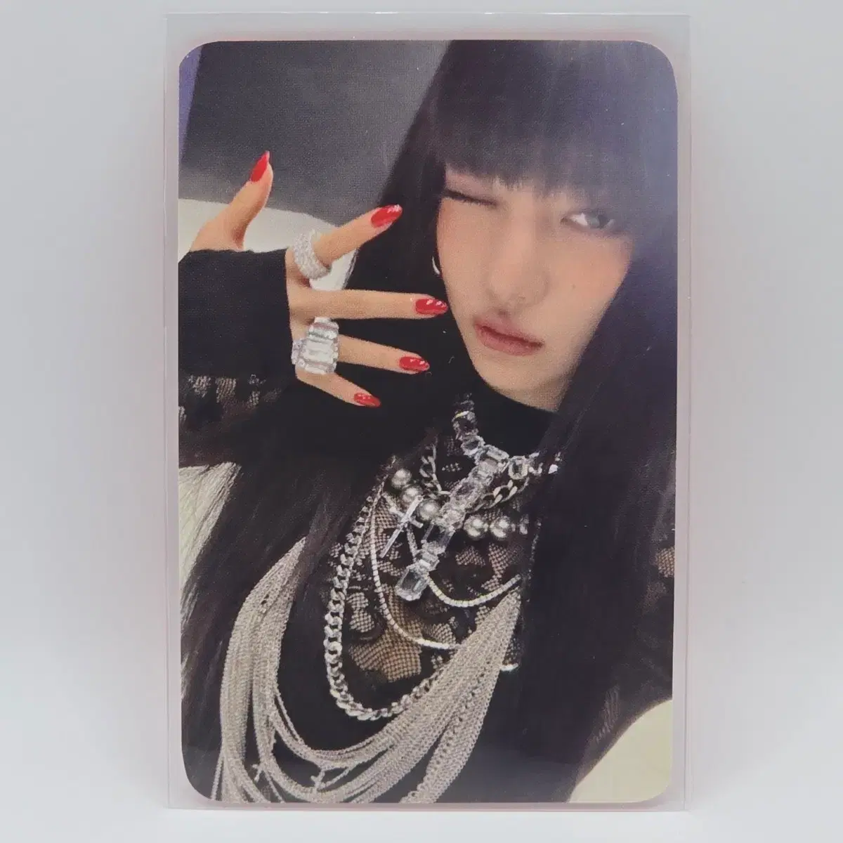 에스파 포토카드 리치맨 NY 뮤직 특전 닝닝 1