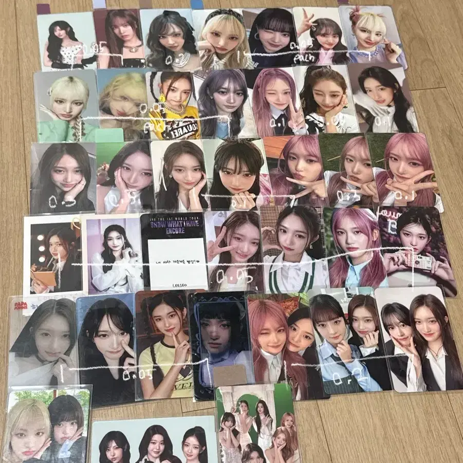 아이브 포카 탈덕 싸게처분 2