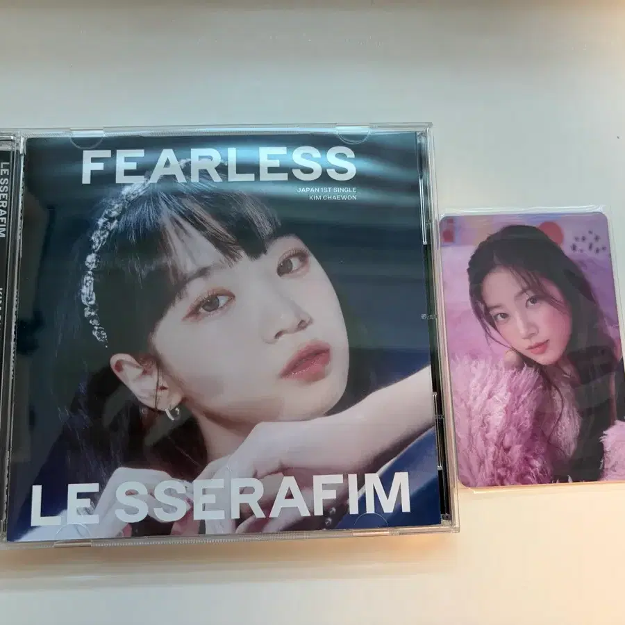 르세라핌 김채원 FEARELESS 일본 1집 싱글 포토카드 포함 1