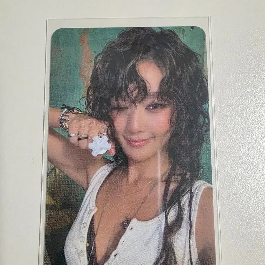 아이들 민니 김미댓럽 공방 포카