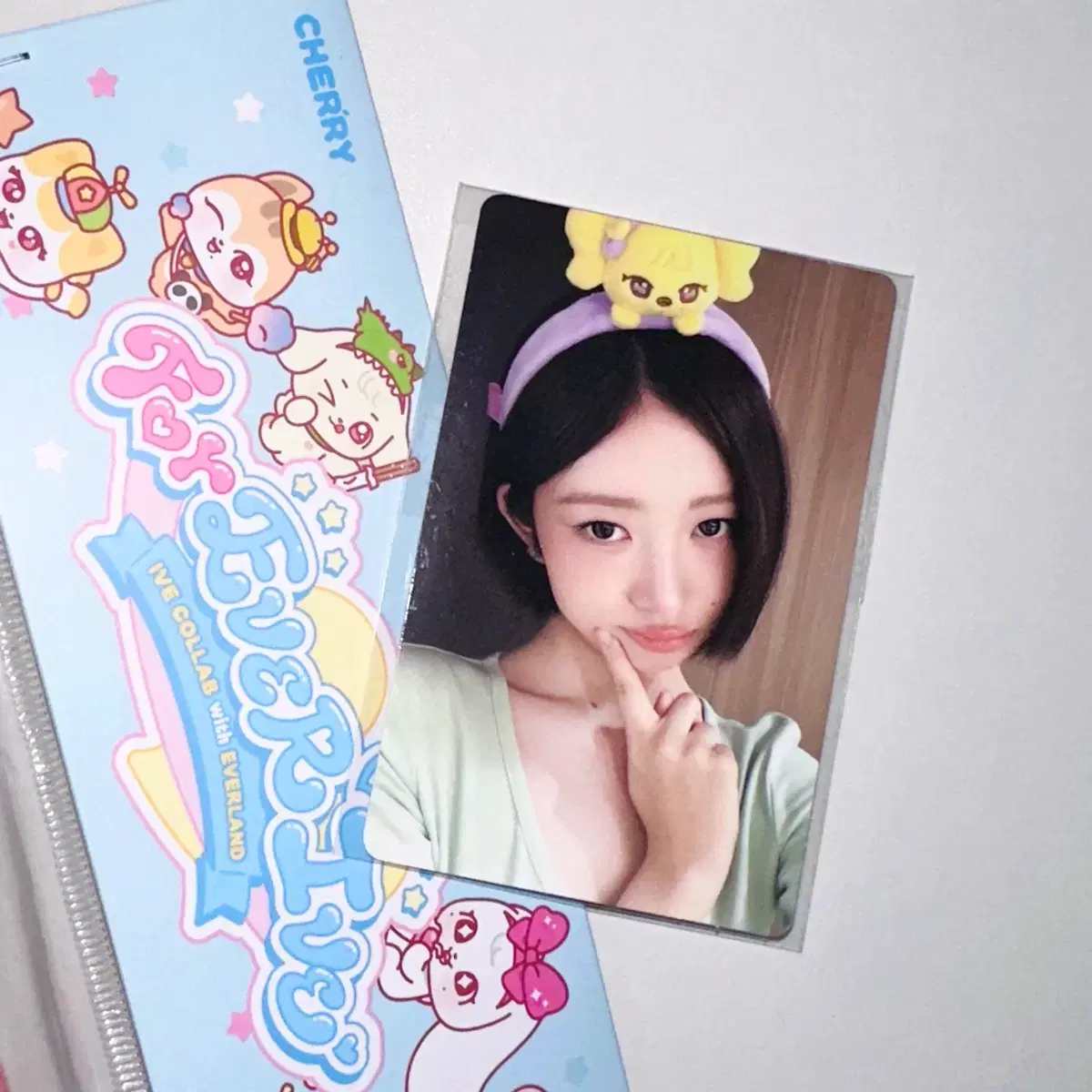 아이브 에버랜드 미니브 팝업 7만원 특전 포카 레이 미개봉 양도 1