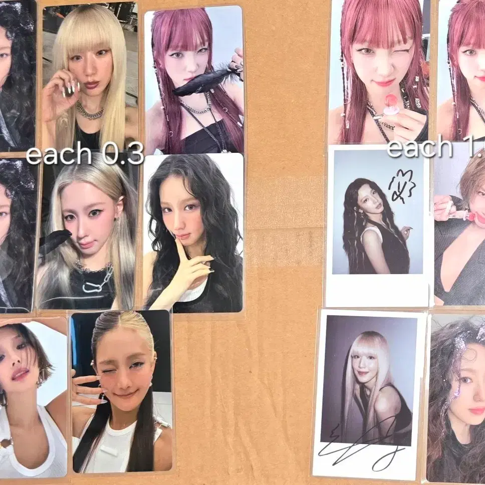 아이들 깁미댓럽 포카 위버스샵 미공포 앨포 미연 민니 소연 우기 슈화 1