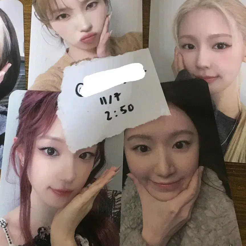 (가격내림)아이들 syncopation 싱가포르 vip 특전 포카 양도