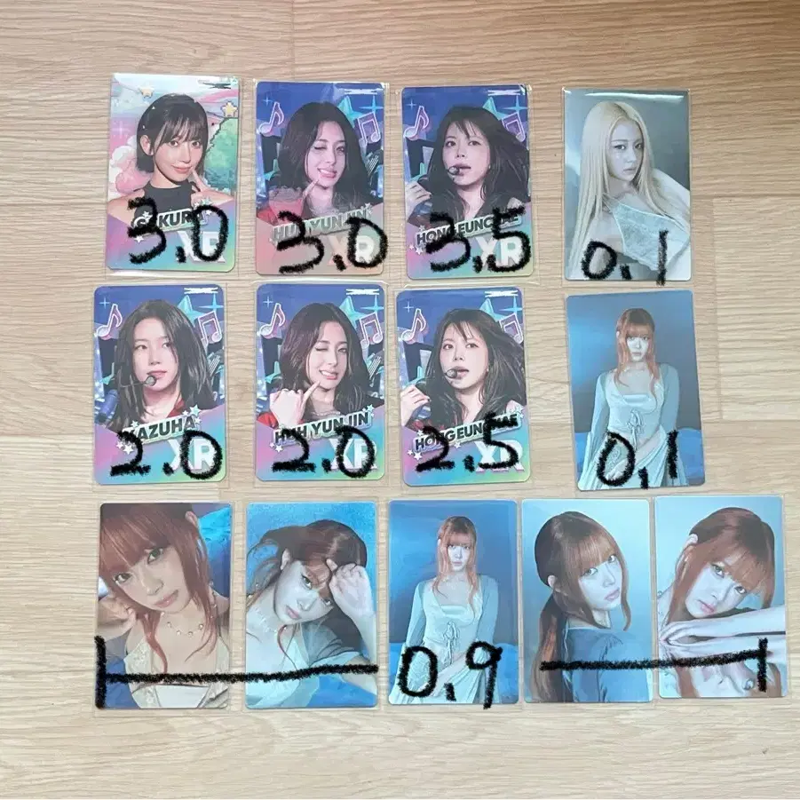르세라핌 인천 콘서트 리듬하이브 트레카 포카 양도 1