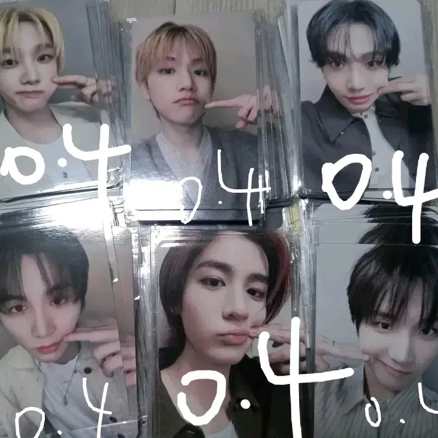 보넥도 공식특전포카 헬로라이브 1차 명재현 태산 운학 성호 이한 리우 1