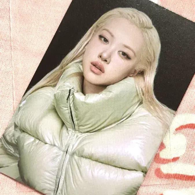 블랙핑크 로제 정규3집 deadline 데드라인 미국 특전 미공포 포카 희귀 1