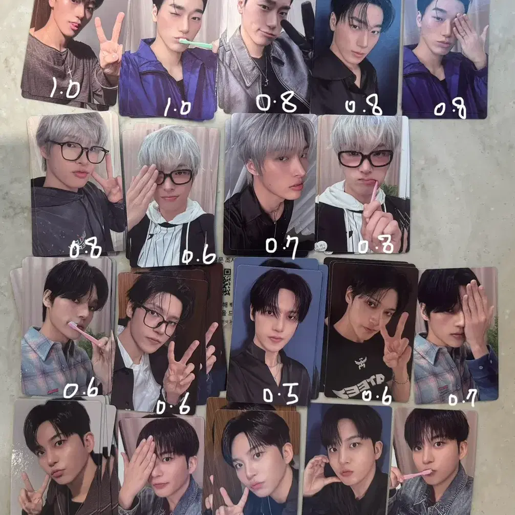 에이티즈 팬미팅 트레카 엠디 포카 양도 에이티니존 인형 앨범 럭드 팝업 미공포 1