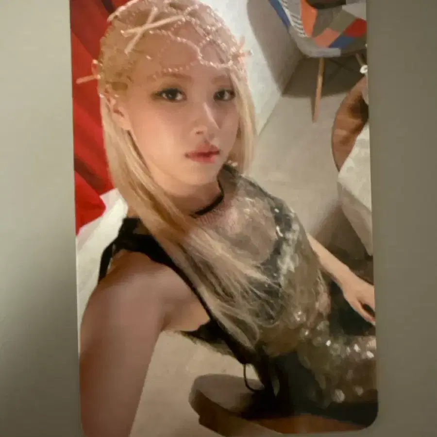 블랙핑크 로제 시그 포카 1