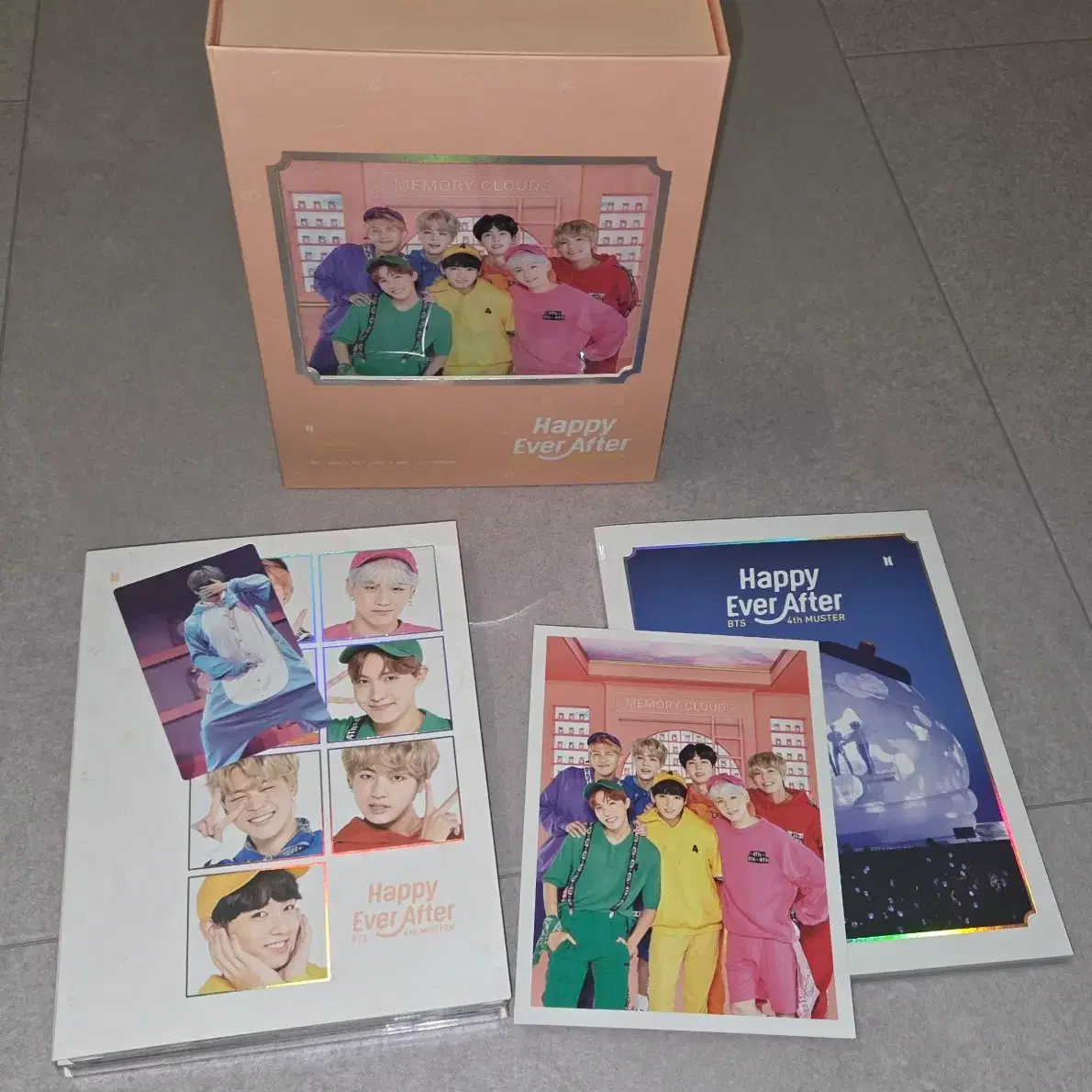 방탄 머스터 4기 2018 dvd 포카 포함 1