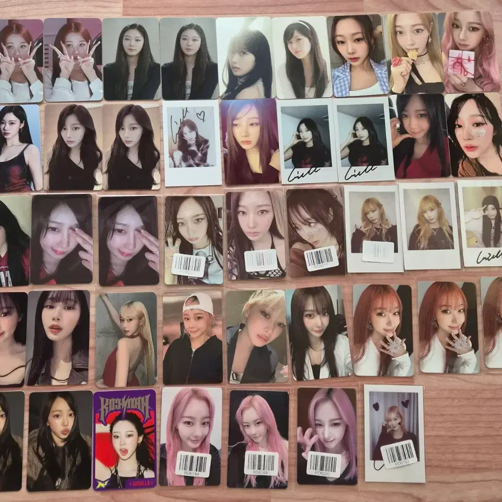 에스파 포카 카리나 지젤 윈터 닝닝 예판 럭드 큐큐 미공포 2