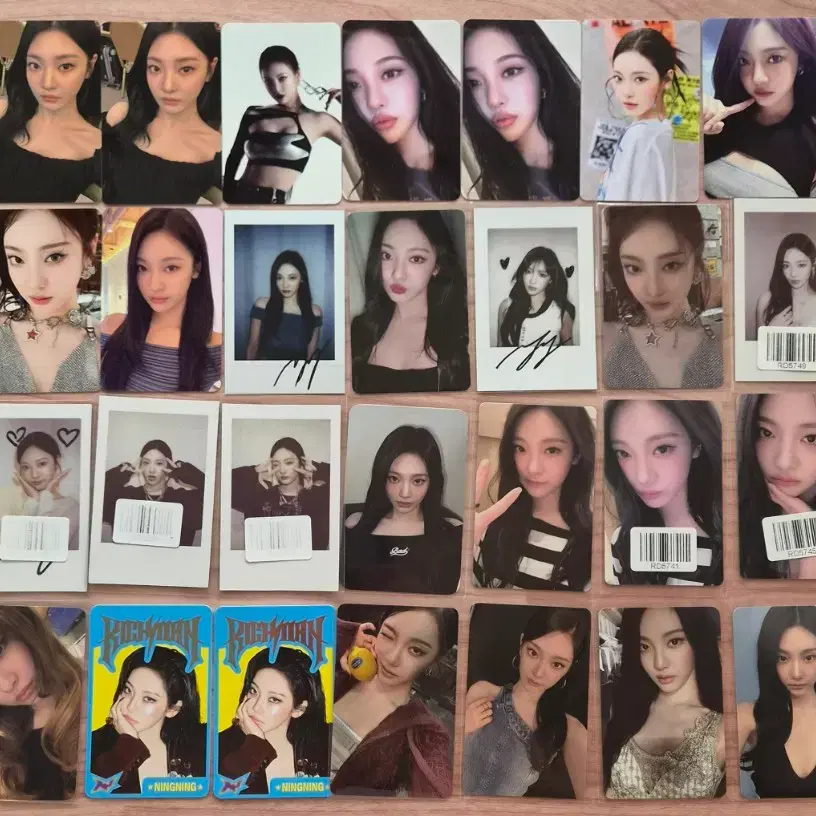 에스파 포카 카리나 지젤 윈터 닝닝 예판 럭드 큐큐 미공포 4