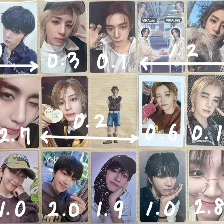 140장이상)) 보이넥스트도어 포카 양도 판매 교환 비공굿덤0 7