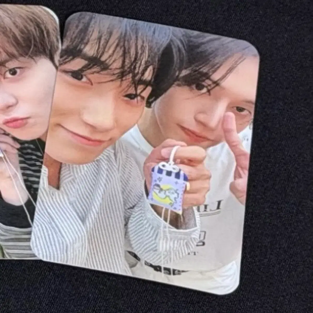 에이티즈 팬미팅 오마모리 우산 산 우영 유닛포카 포토카드 ateez 1