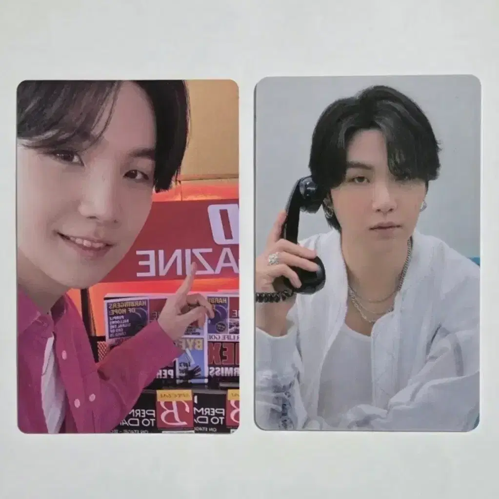 BTS SUGA 슈가 퍼투댄 라이브 위버스 특전 PVC 포카 포토카드 1