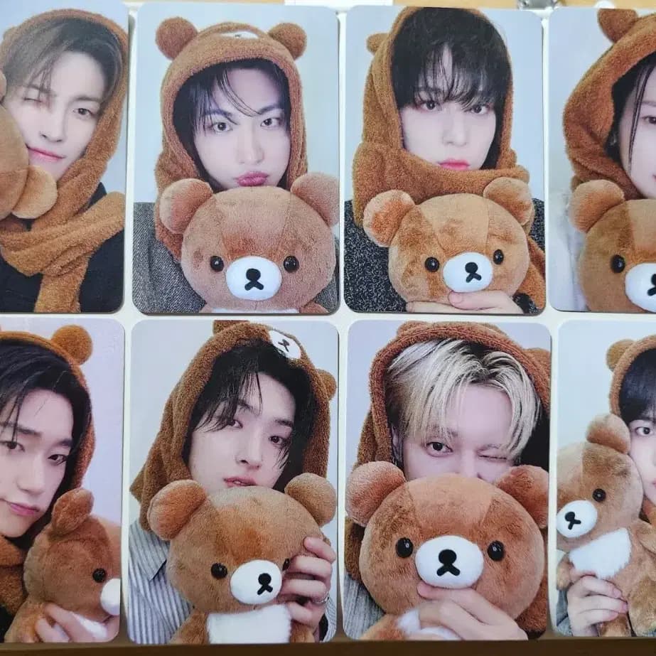 에이티즈 리락쿠마 코굼티즈 헬로라이브 골든아워3 미공포 특전
