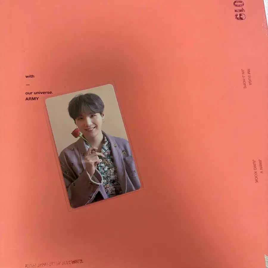 방탄 슈가 2019 메모리즈 포카 bts suga pc 1