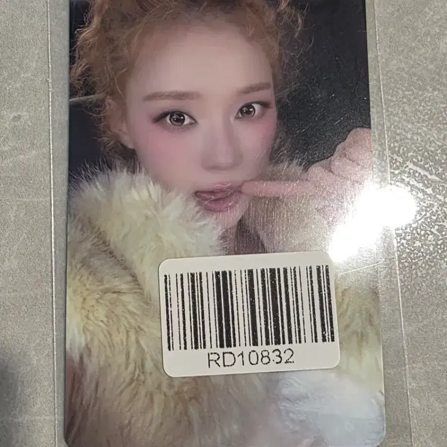 에스파 윈터 레모네이드 kms 포카 팝니다